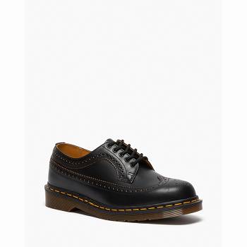 Dr Martens 3989 Vintage Made In England - Cierne Brogue Topanky Panske, D071SK